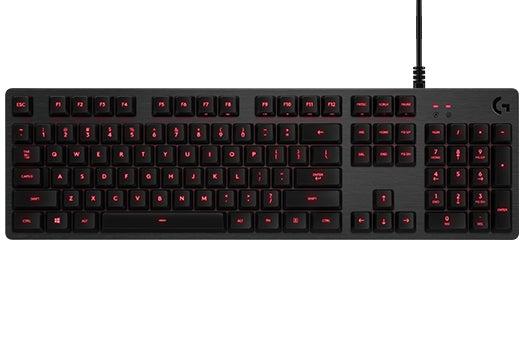 Teclado Gaming LOGITECH G413, USB, Juegos, Negro