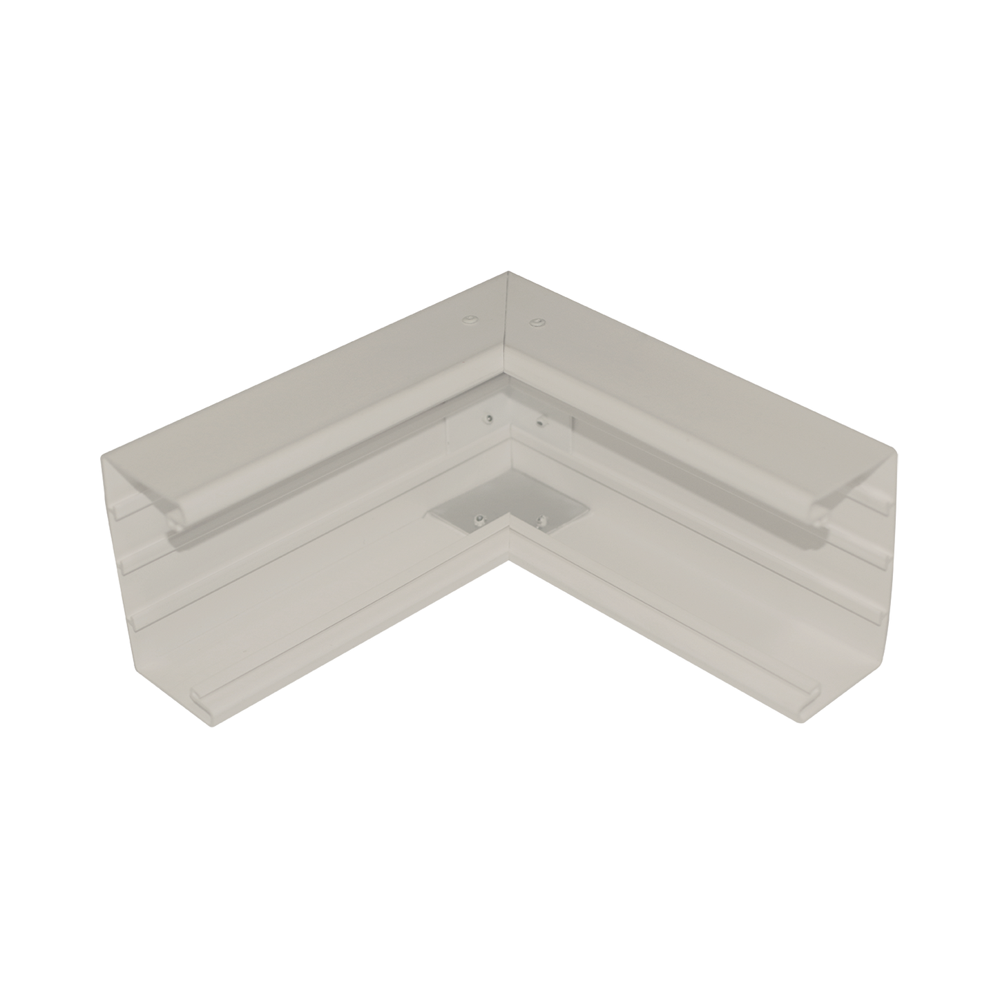 Esquinero interior en color Marfil de PVC auto extinguible, para canaleta TEK-100-M (5576-15001)