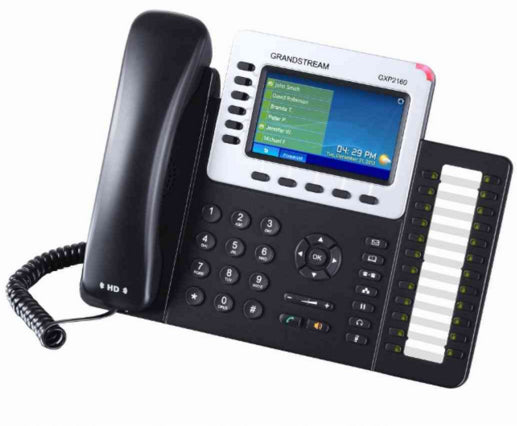 Telefono IP de 6 lineas con 6 cuentas SIP, Gigabit con Poe, conferencia de 5 vias, SIP, Bluetooth, incluye su fuente de alimentacion