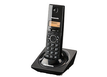 Teléfono Inalámbrico PANASONIC KX-TG1711MEB, Escritorio, Negro, No, Si, LCD