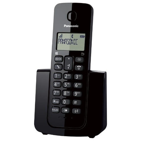 Teléfono Unilínea Inalámbrico Básico. PANASONIC. KX-TGB110MEB. Teléfono DECT 6.0. BASE.