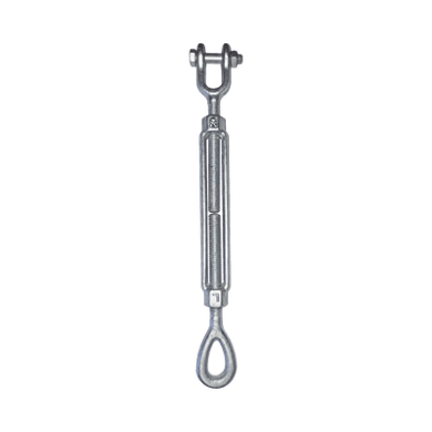 Tensor de 5/8 x 9 Acero Forjado OJO-QUIJADA Galv. Inmersión en Caliente (Carga Max. 3500 lbs).