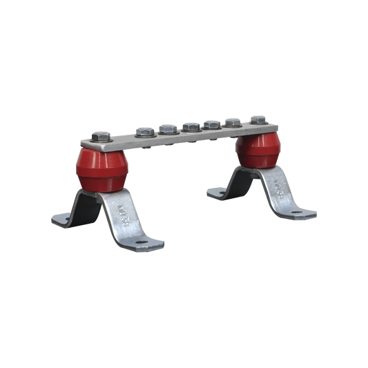 Barra de UniÃ³n de Aluminio de 5 Contactos 1-1/2" x 8" x 1/4" (38.1 x 203.2 x 6.35 mm)