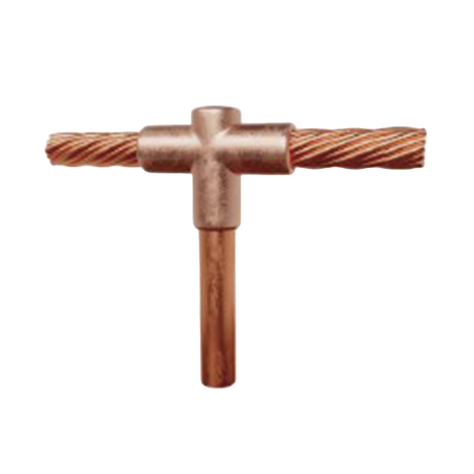 Molde para soldadura exotermica Tipo T, Tope de varilla 5/8 in. a Cable de Paso 4/0 AWG