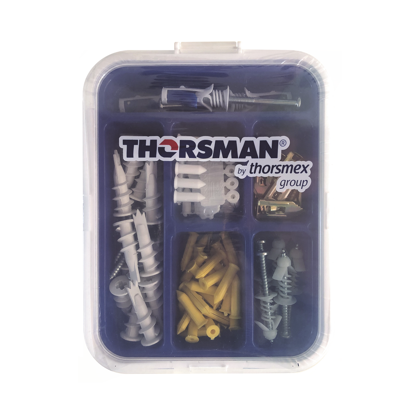 Kit para Sistemas de Fijación en Yeso, Muros FALSEs, Tabique hueco, Uso en interiores  (91 piezas)