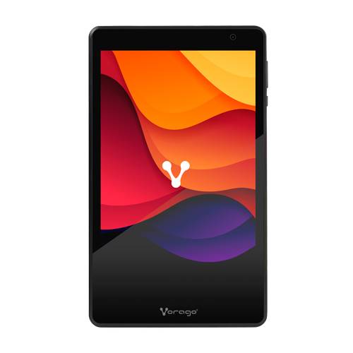 TABLET VORAGO PAD-8/ 8 PULGADAS ANDROID 13 QUADCORE 4GB 64GB IPS 2MP 5MP WIFI BT GMS NEGRA