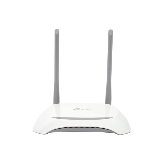 Router InalÃ¡mbrico WISP, 2.4 GHz, 300 Mbps, 2 antenas externas omnidireccional 5 dBi, 4 Puertos LAN 10/100 Mbps, 1 Puerto WAN 10/100 Mbps, control de ancho de banda