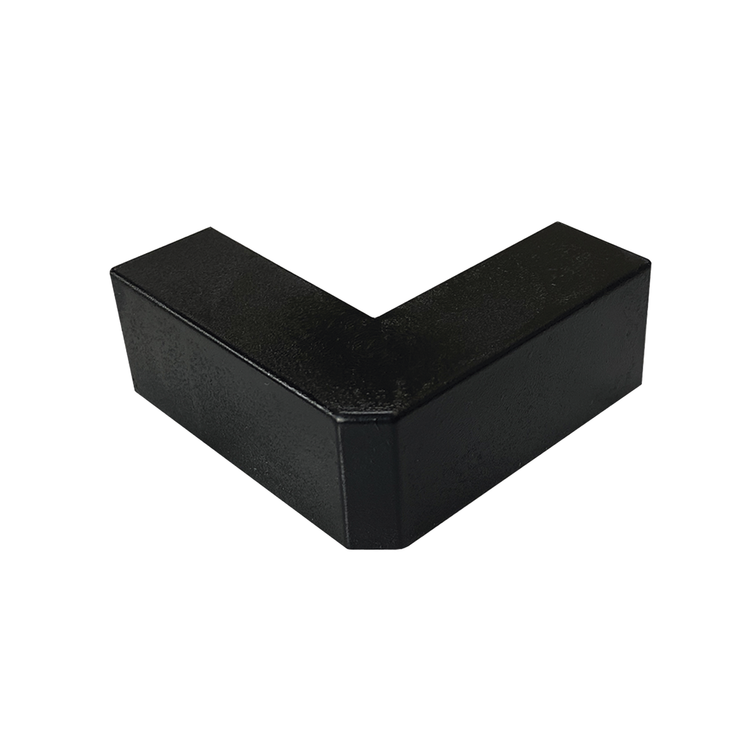 Esquinero Exterior Color Negro de PVC Auto Axtinguible, Para Canaleta TMK-1720-N-CC (5210-02003) | THORSMAN