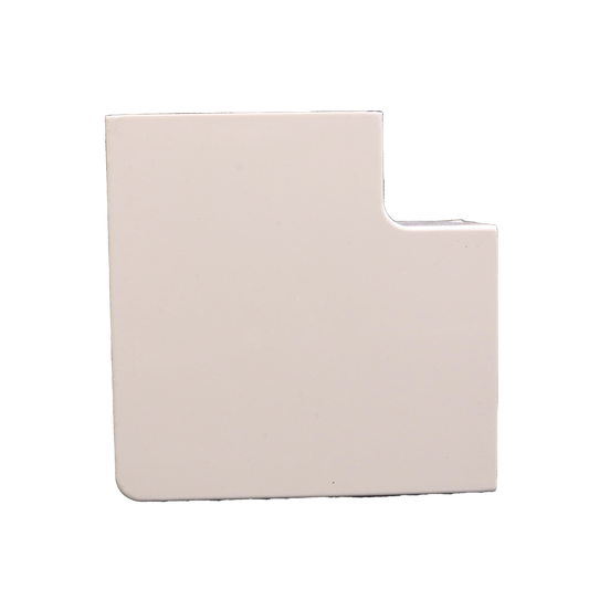 SecciÃ³n en "L" Color Blanco de PVC Auto Extinguible, Para Canaleta TMK-4577 (5530-02001)