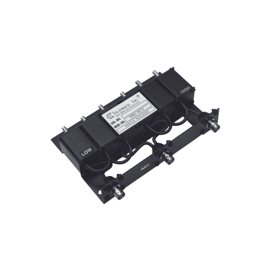 Duplexer Compacto MÃ³vil, 806-869 MHz, 5/10 MHz Sep., 50 Watt, 70 dB, Rechazo de Banda,