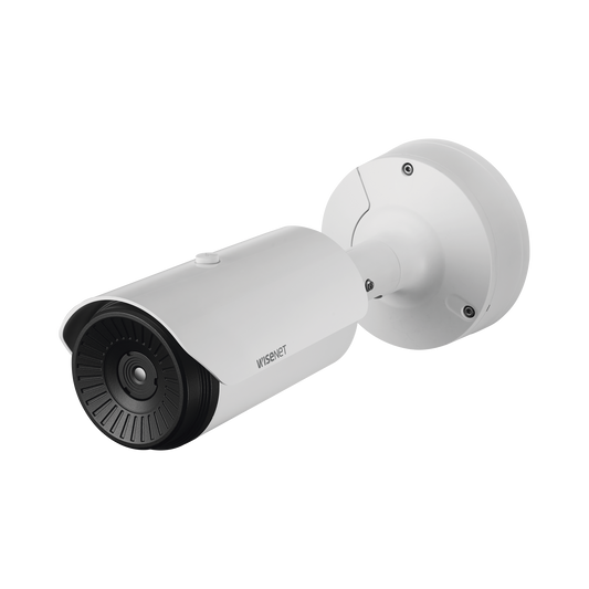 CÃ¡mara Bullet AntivandÃ¡lica TÃ©rmica IP / ResoluciÃ³n 640 x 480 / Lente 13.7 mm / H.265 & WiseStream II /