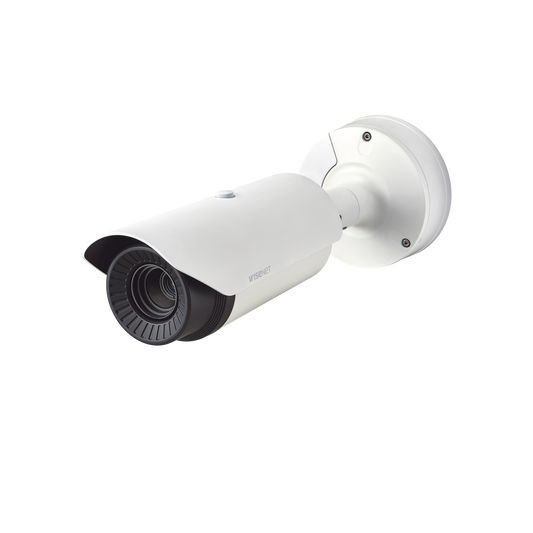 CÃ¡mara Bullet AntivandÃ¡lica TÃ©rmica IP / ResoluciÃ³n 640 x 480 / Lente 13 mm / H.265 & WiseStream II / Deteccion de cambio de temperatura.