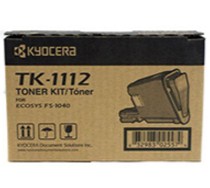 Tóner KYOCERA TK-1112, 2500 páginas, Negro, FS- 1040, FS-1020MFP, FS-1120MFP.
