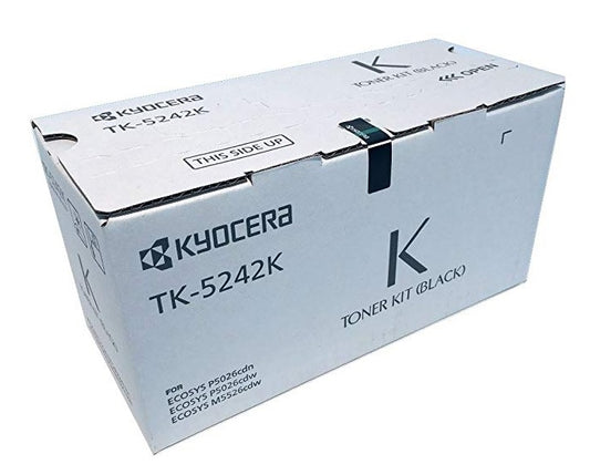 Toner KYOCERA TK-5242K, 4000 páginas, Negro, ECOSYS P5026cdw