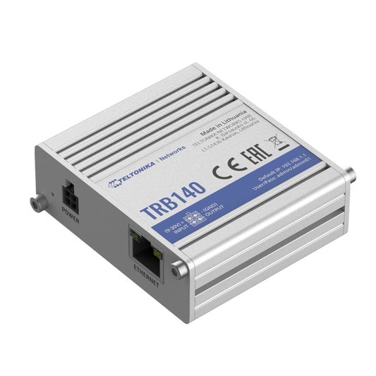 Router Industrial LTE 4G, con 1 puerto Ethernet 10/100/1000Mbps Gigabit