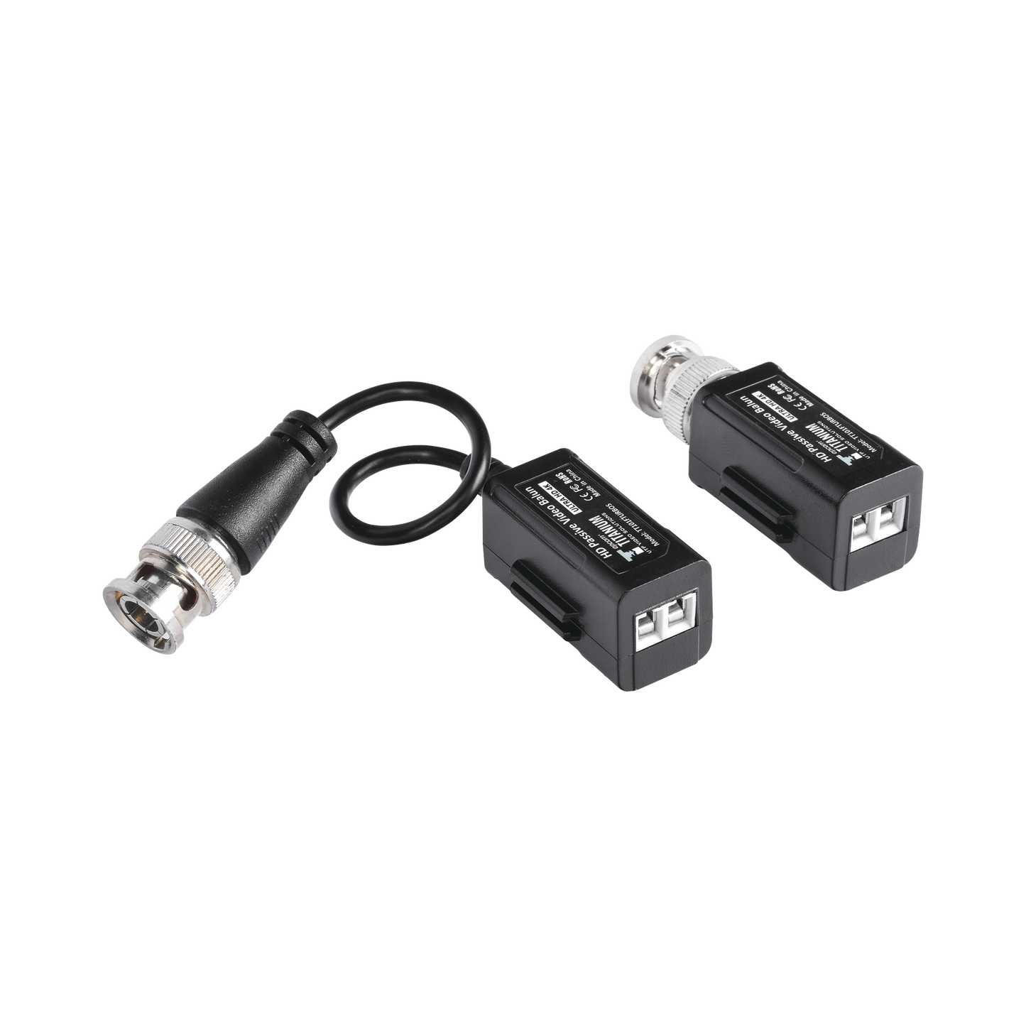 Kit de Transceptores (Baluns) con TERMINALES TIPO TORNILLO, ResoluciÃ³n 4K, Cable flexible COAXIAL Blindado  / COAXITRON / AUDIO POR COAXITRON / Menu OSD /Conector 100% COBRE / Calidad PREMIUM