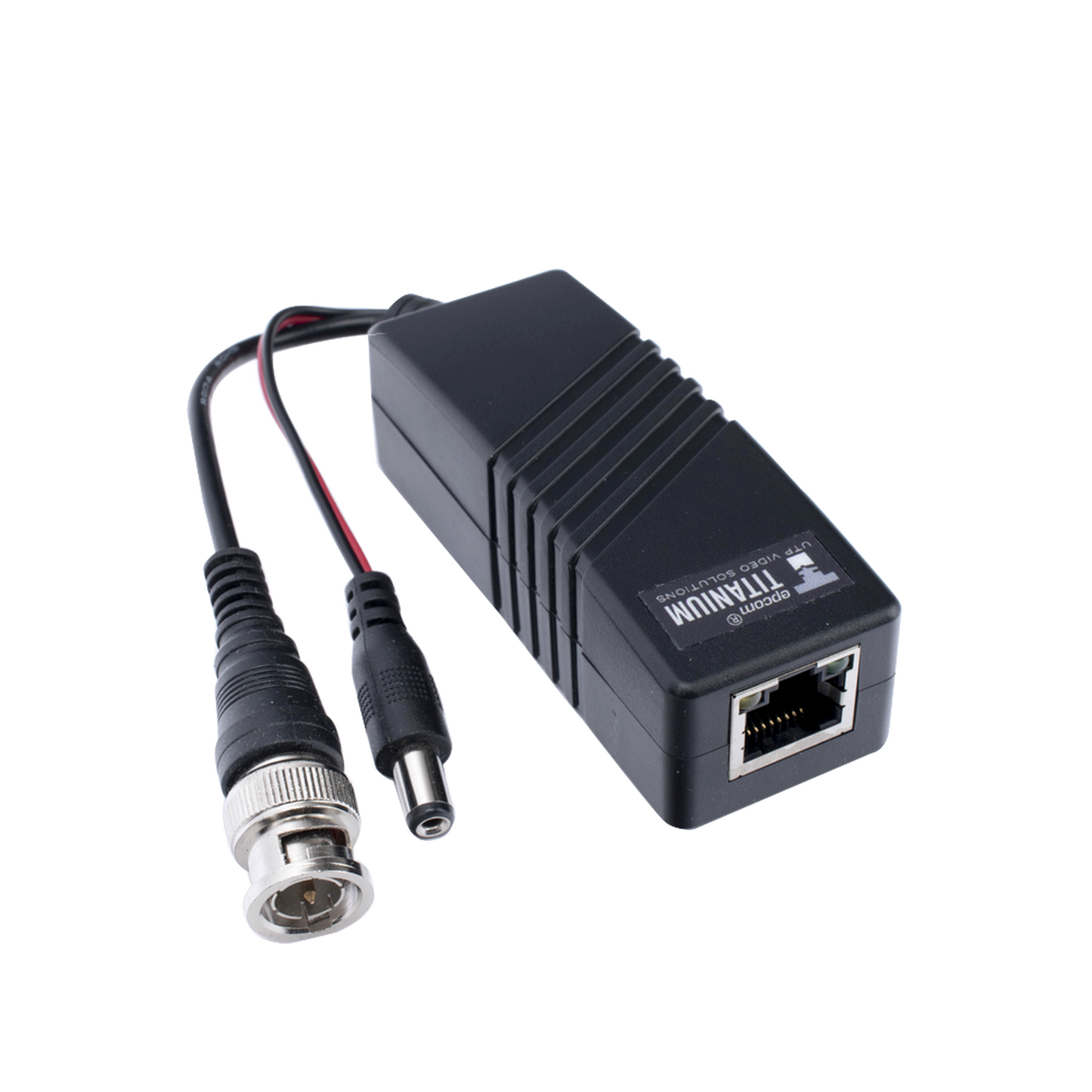 (TRANSCEPTOR) TRANSMISOR ACTIVO para Kits KITTT4PVTURBOX, KITTT8PVTURBOX, KITTT16PVTURBOX y KIT-TT16PVTURBOX-RX / Regula el voltaje de 36 Vcc a 12Vcc / HD-TVI/CVI/AHD/CVBS / Se instala del lado de la cÃ¡mara.