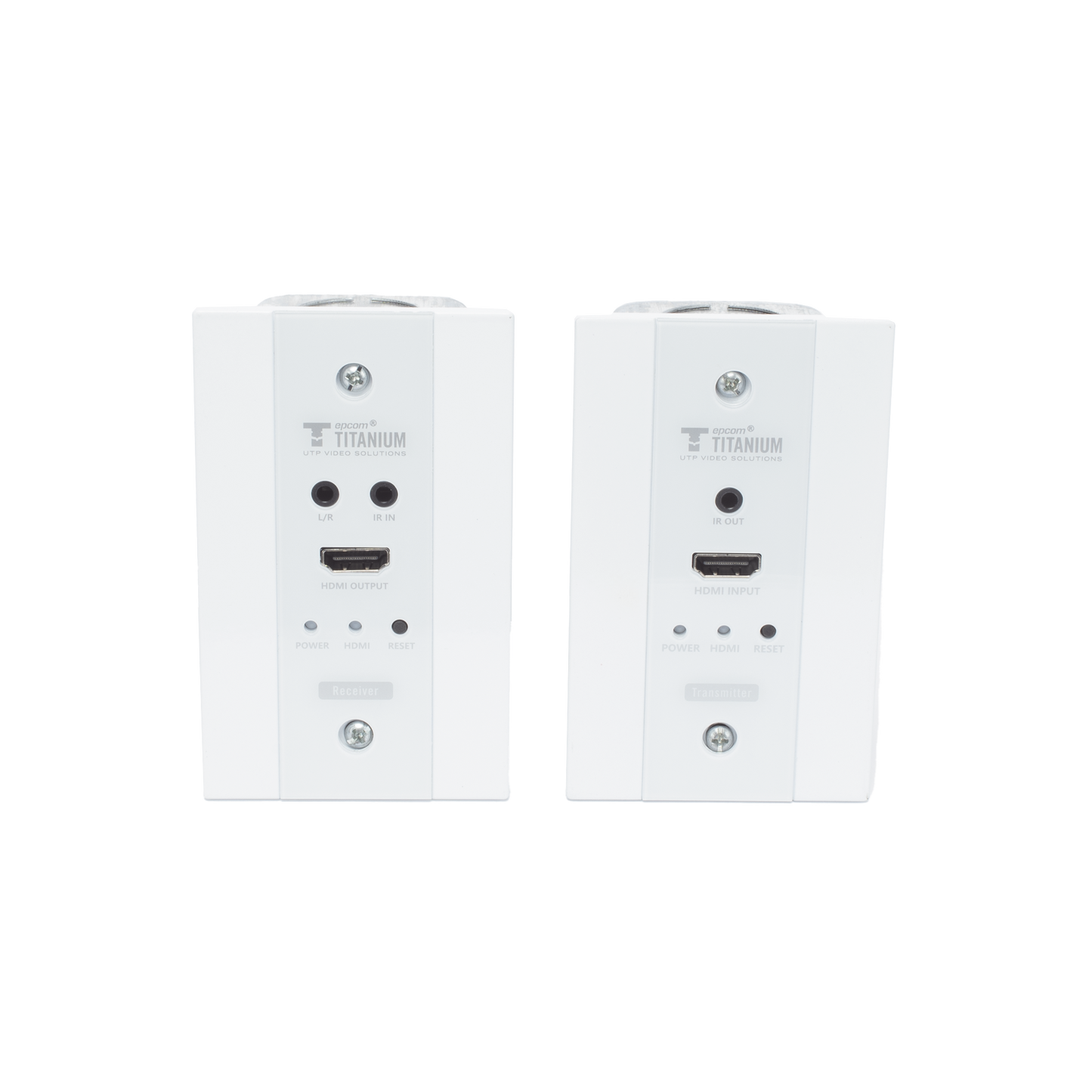 Kit Extensor HDMI en PLACAS DE PARED para distancias de 70 metros / ResoluciÃ³n 4K@60Hz / Cat 6/6A/ 7 / HDR/ IPCOLOR/ Cero Latencia / Soporta Control Remoto / Placa de pared de 2.74 x 4.49â€ (tamaÃ±o estÃ¡ndar de EE.UU.)