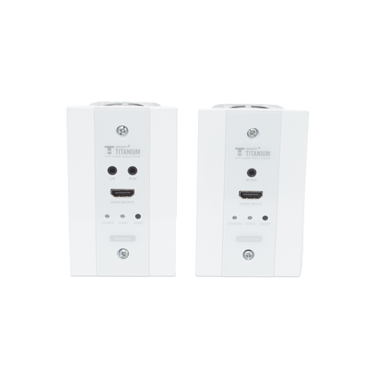 Kit Extensor HDMI en PLACAS DE PARED para distancias de 70 metros / ResoluciÃ³n 4K@60Hz / Cat 6/6A/ 7 / HDR/ IPCOLOR/ Cero Latencia / Soporta Control Remoto / Placa de pared de 2.74 x 4.49â€ (tamaÃ±o estÃ¡ndar de EE.UU.)