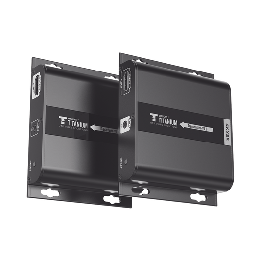 Kit Extensor HDMI para distancias de 120 metros / ResoluciÃ³n 4K @ 30Hz / Cat 6 / Soporta conexiÃ³n Uno a Uno y Uno a Muchos / Soporta hasta 253 Rx / Baja Latencia / Uso 24/7 / Soporta HDbitT / Compatible con Switch Gigabit