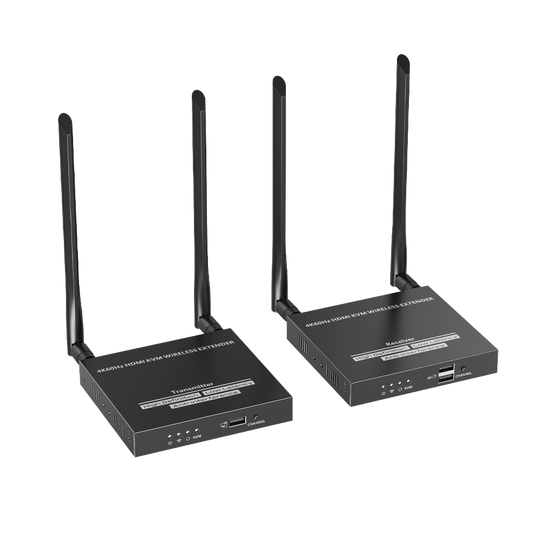 Kit Extensor InalÃ¡mbrico | 4K@60Hz | TransmisiÃ³n hasta 50m | Transferencia IR | Emparejamiento SSID