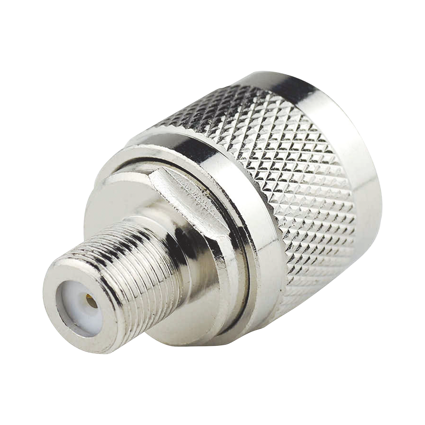 Adaptador N Macho a F Hembra , Niquel/ Oro/ TeflÃ³n,