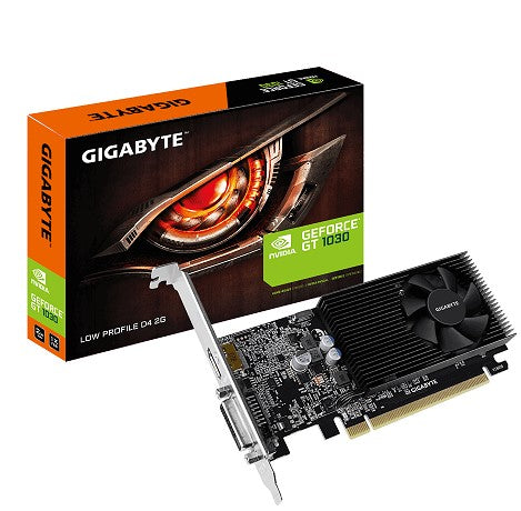 Tarjeta de Video GIGABYTE GV-N1030D4-2GL, NVIDIA, GeForce GT 1030, 2GB, GDDR4, PCI Express x16 3.0