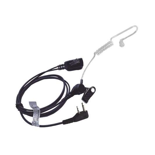 MicrÃ³fono - audÃ­fono de solapa con tubo acÃºstico transparente para ICOM IC-F11/ 14/ 3021/ 3013/ 3103/ 3003/ 1100D/2100D/ICF200