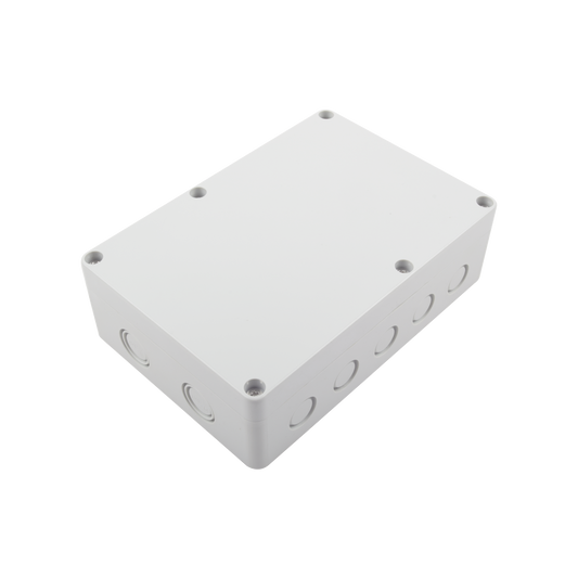 Gabinete PlÃ¡stico para Exterior (IP65) de 180 x 125 x 57 mm Cierre por Tornillos.