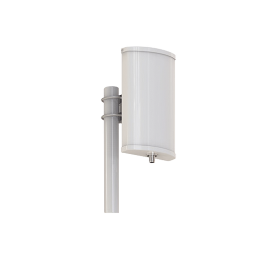 Antena 2.4 GHz Sectorial 120Â°, ganancia 11 dBi, conector N- hembra, incluye montaje, peso de 2.5 kg
