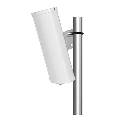 Antena Sectorial de 2.4 GHz, ganancia 12 dBi,  Angulo de apertura de 90 Â°, Conector N-Hembra, con montaje incluido