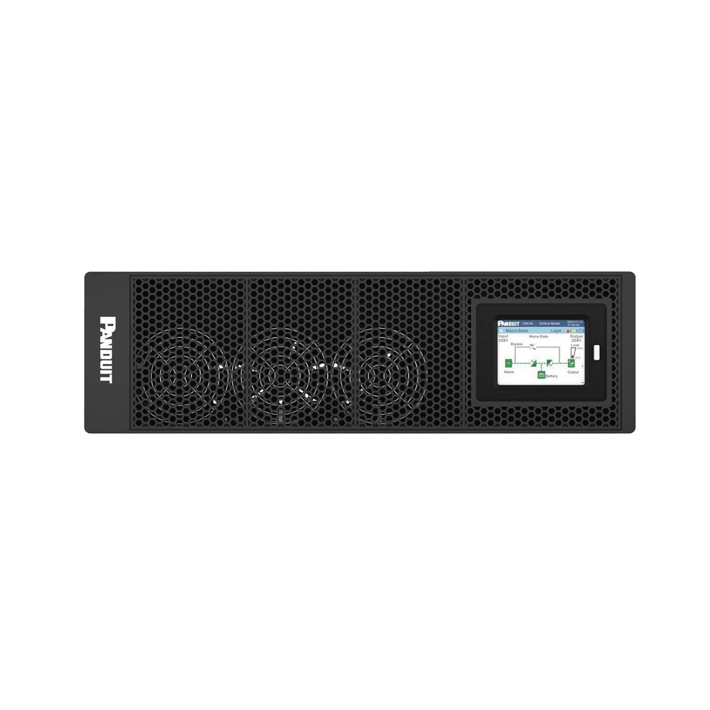 UPS SmartZone de 5000 VA/5000 W, Online Doble Conversión, Entrada 208/240 Vca NEMA L6-30P, Onda Senoidal Pura, 6 UR, Con 4 Tomas NEMA L6-30R, Incluye Tarjeta de Red y Kit de Rieles