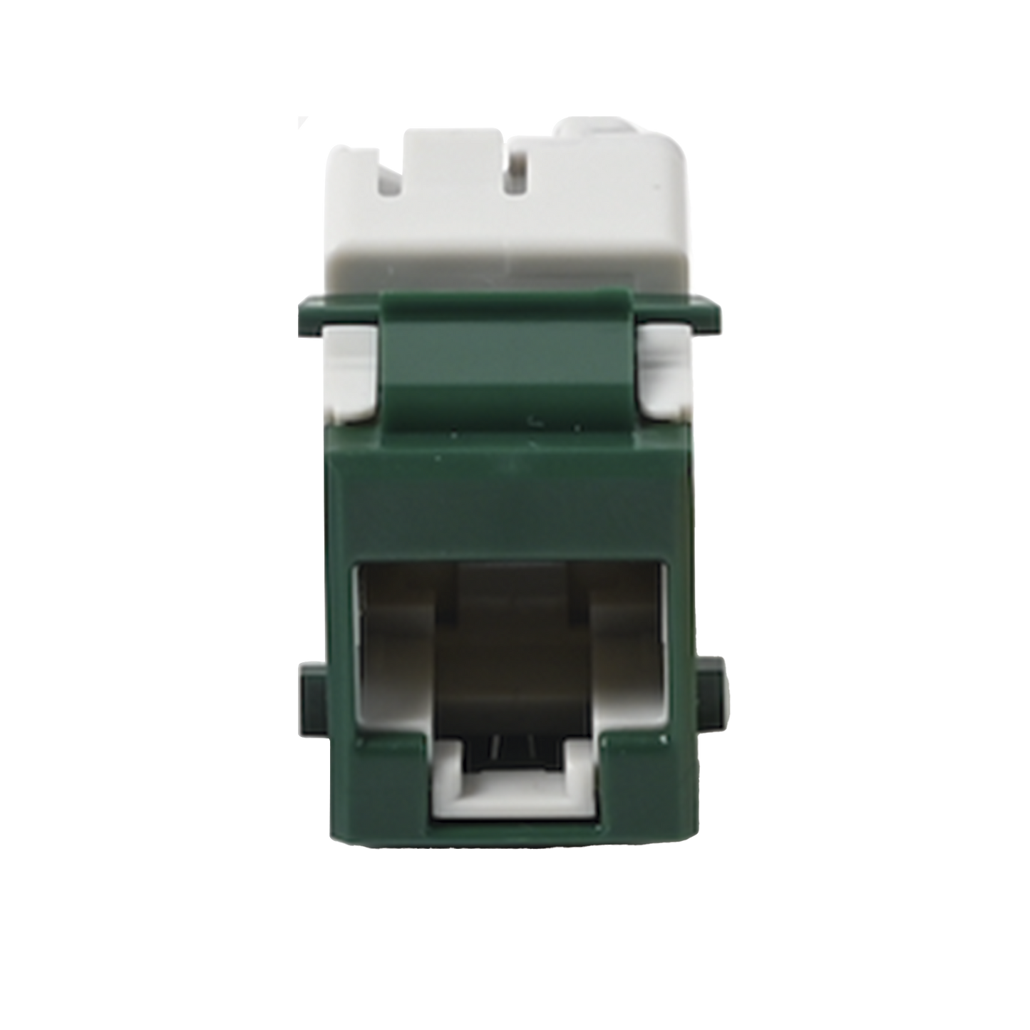 Jack UltraMAX Cat6, UTP, Tipo Keystone, Color Verde, Punch Down
