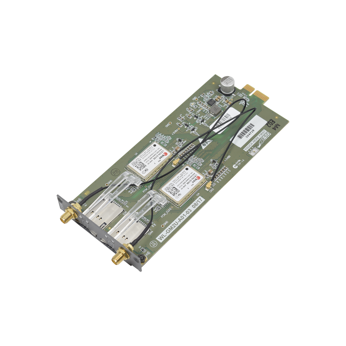 MÃ³dulo con 2 canales GSM 3G para UMGSERVER300DY y UMGMODULAR300