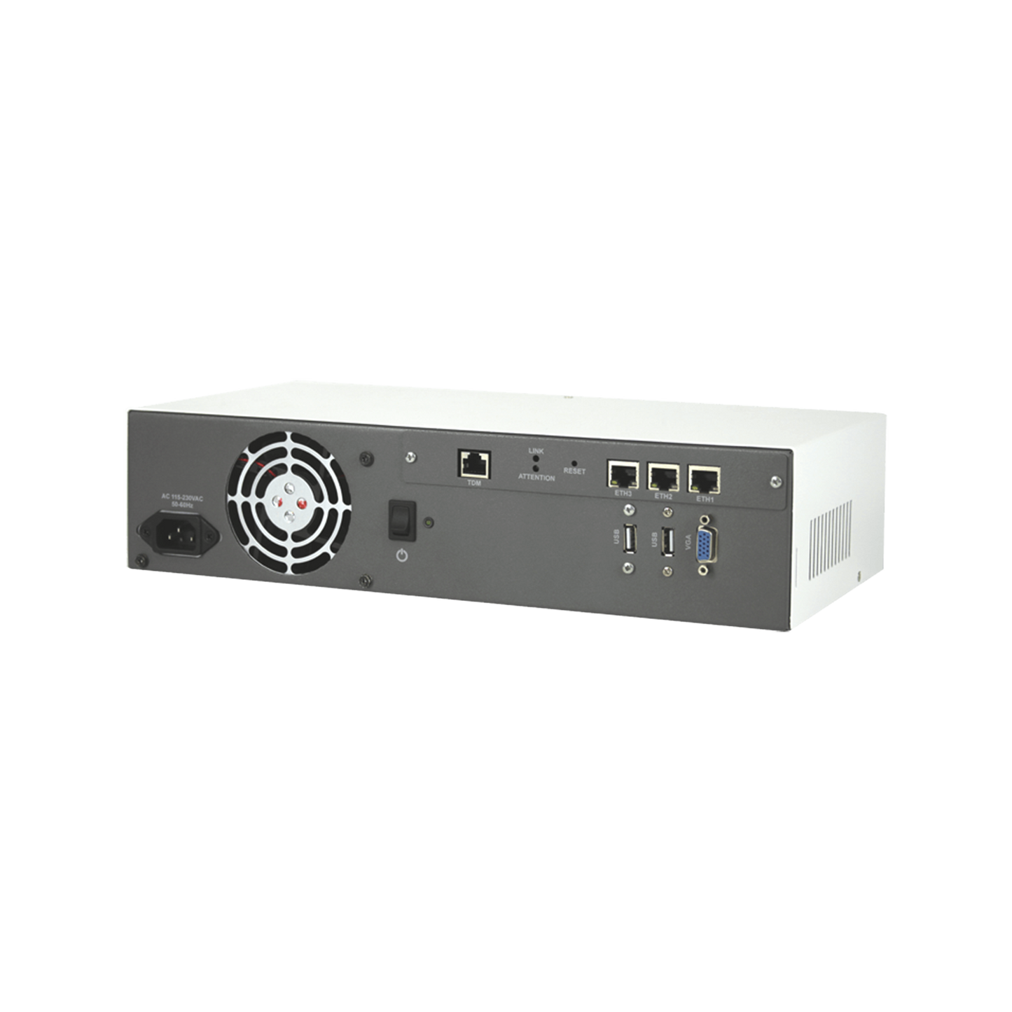 Servidor para IP-PBX integrado con 1 E1/T1, 30 canales VoIP, ideal para instalar 3CX