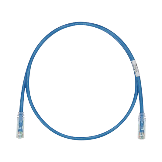 Cable de Parcheo TX6, UTP Cat6, 24 AWG, CM, Color Azul, 0.5 m. | PANDUIT