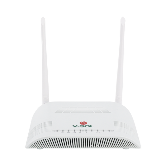 ONU Dual G/EPON con Wi-Fi en 2.4 GHz + 1 puerto LAN Gigabit +  1 puerto LAN Fast Ethernet, hasta 300 Mbps vÃ­a inalÃ¡mbrico