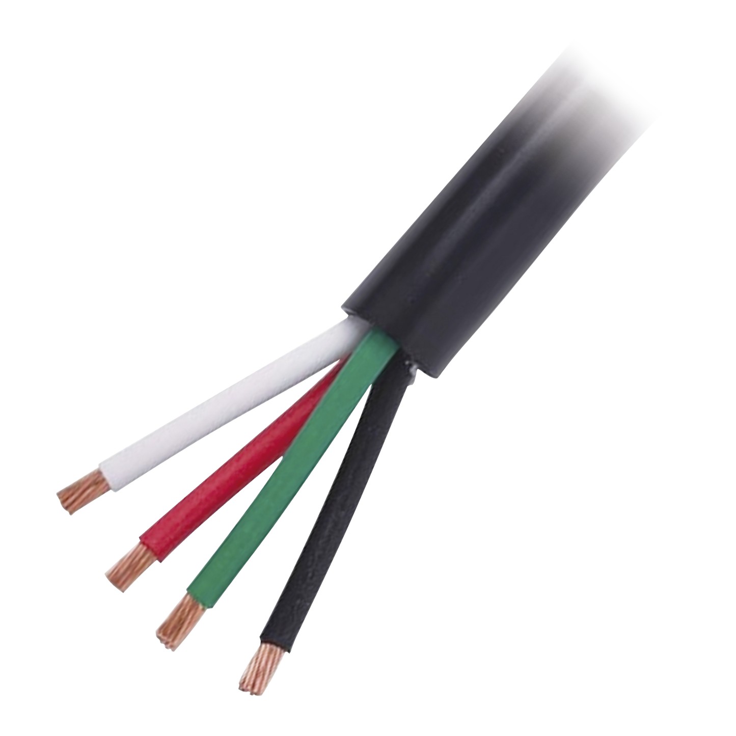 Cable ElÃ©ctrico de Uso Rudo 4 Hilos Calibre 18 AWG, Hasta 600 V. Rollo de 100 m.