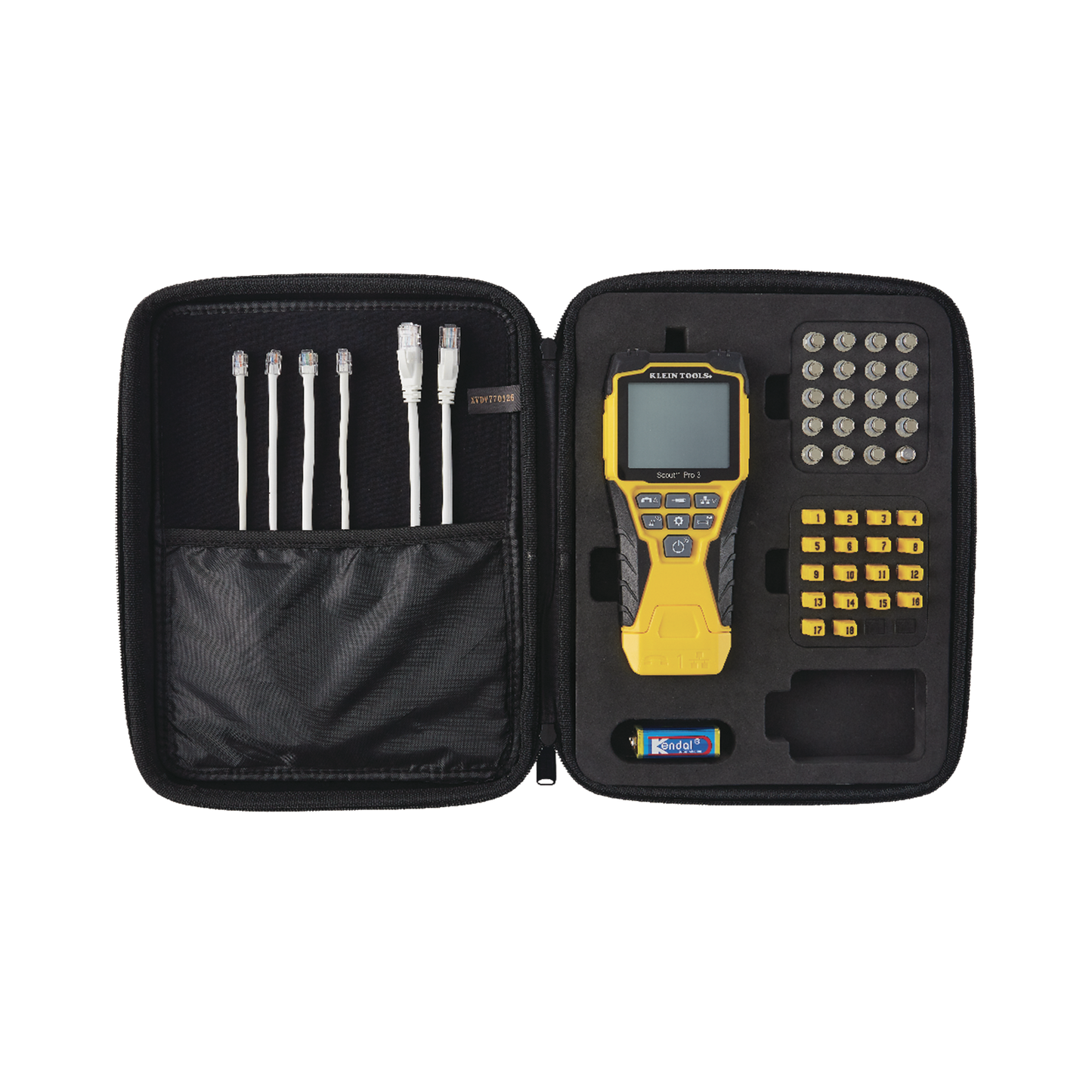 Probador Scoutâ„¢ Pro 3 con kit de transmisores remotos de ubicación.