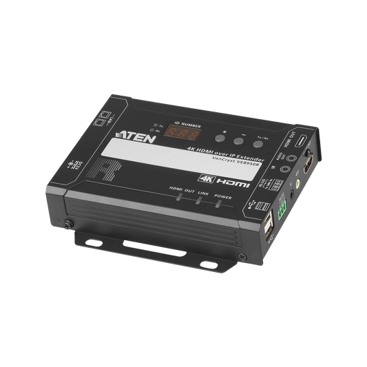 Receptor HDMI |Â IP |Â 4K @Â 30Hz | 4:4:4 | EDID Expertâ„¢ | Protocolo CLI Telnet o RS-232 | ConexiÃ³n Punto a Punto o Multipunto a Multipunto