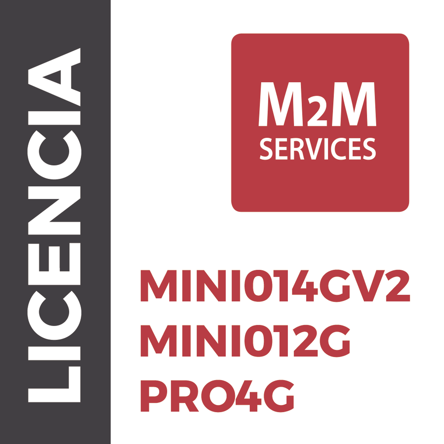 Servicio de datos por un AÃ±o para comunicadores  MINI014G/V2 y MINI012G, con eventos ilimitados.