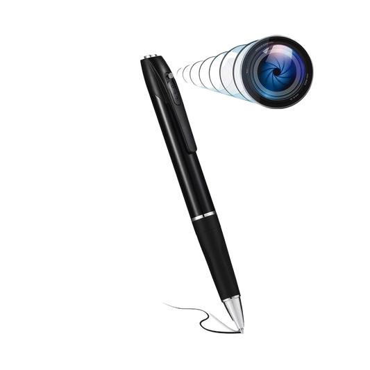 CÃ¡mara Oculta en BolÃ­grafo (Spyce Camera) /  Full HD / GrabaciÃ³n de Video y Audio / Captura de Fotos / Soporta Memoria Micro-SD de hasta 64G / Tiempo de Carga Aprox. 1 hora / Tiempo de Trabajo 120 min. / Incluye Cable de Carga.