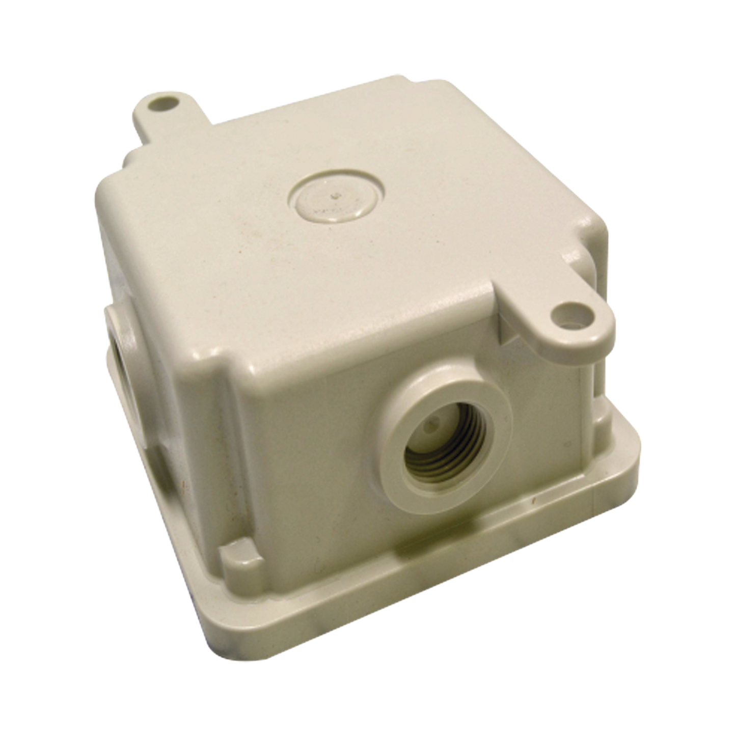 Caja trasera resistente a la intemperie, no metÃ¡lica, gris, accesorio federal signal