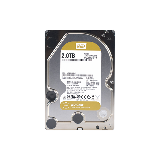 Disco Duro Gold de 2TB / Clase Enterprise / 5 AÃ‘OS DE GARANTÃA
