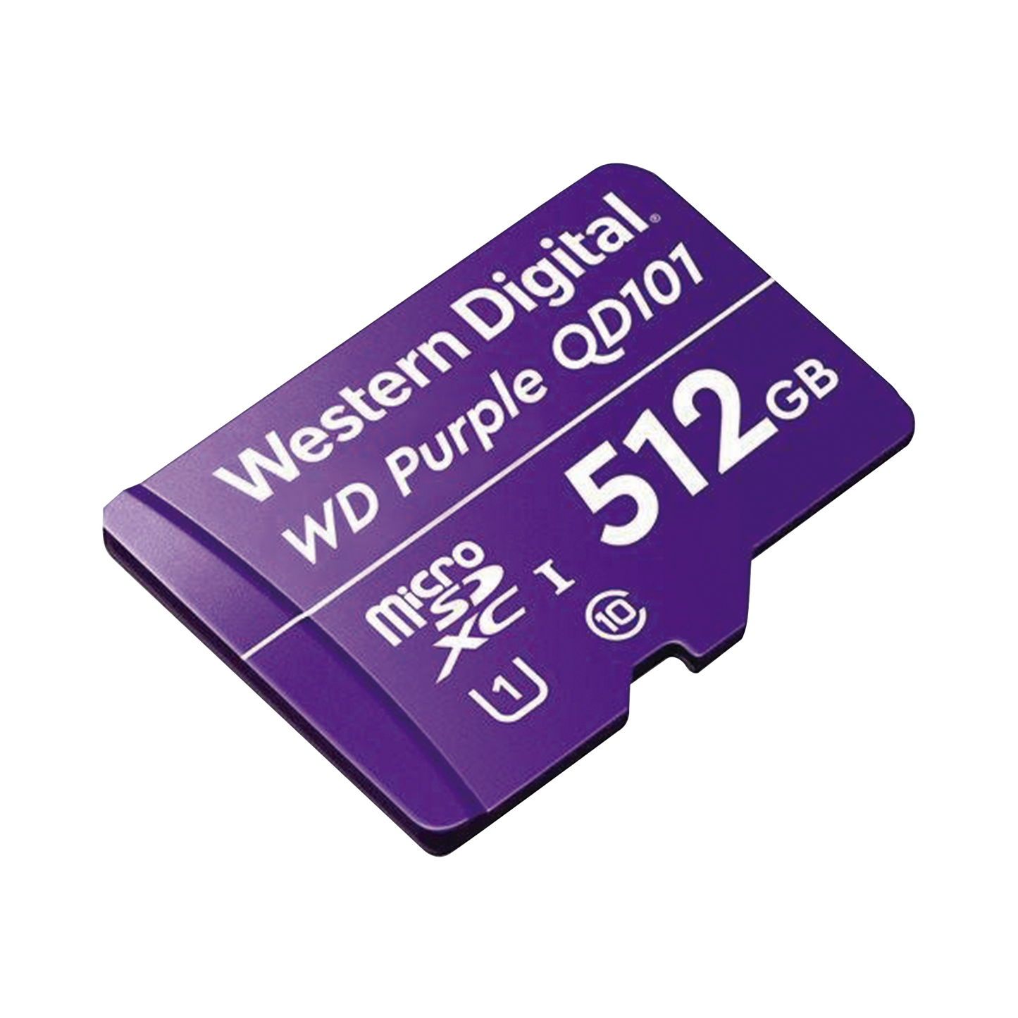 Memoria microSD de 512 GB PURPLE, Especializada Para Videovigilancia, 10 VECES MAYOR DURACIÃ“N, 3 AÃ‘OS DE GARANTIA