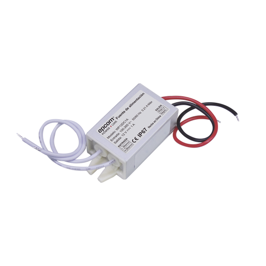 Fuente De Alimentantacion Para Intemperie Waterproof 12 V @ 1 A