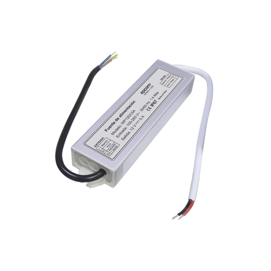 Fuente De Alimentacion Para Intemperie Waterproof 12 V @ 5 A