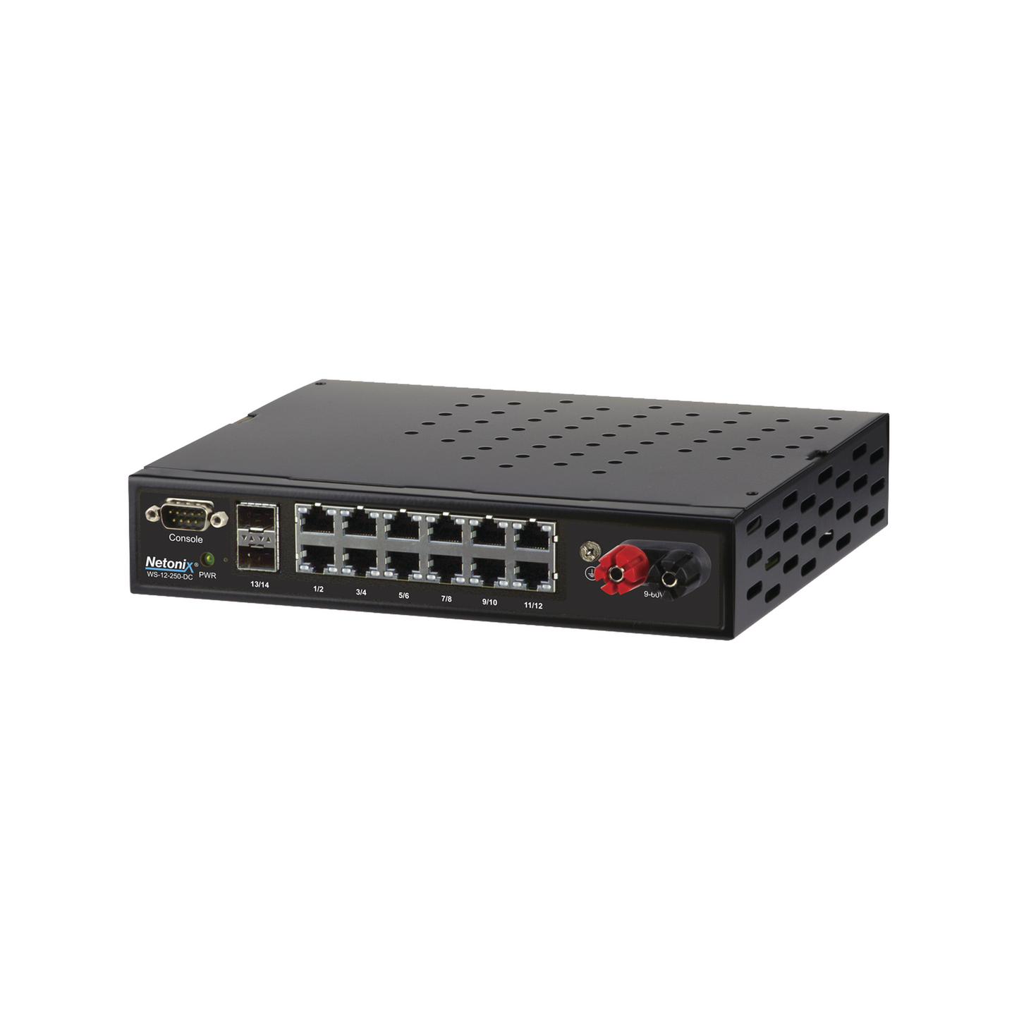 Switch WISP PoE Administrable de 14 puertos (12 PoE Gigabit + 2 SFP) entrada de 9-72 Vcc
