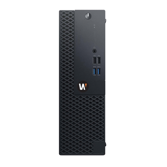 EstaciÃ³n de trabajo cliente Wave con 3 salidas de video Intel Core i3 (13th Gen), 8GB RAM, 256 SSD, Windows 10 IoT, Nvidia Quadro T400 GPU