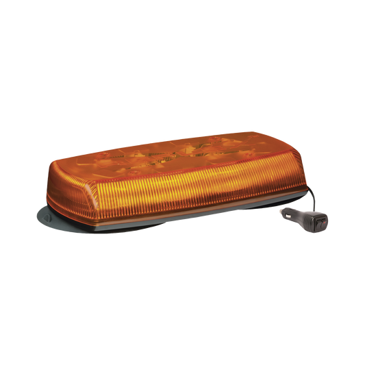 Mini Barra de Luces Ultra Brillante, color Ãmbar, con montaje de succiÃ³n